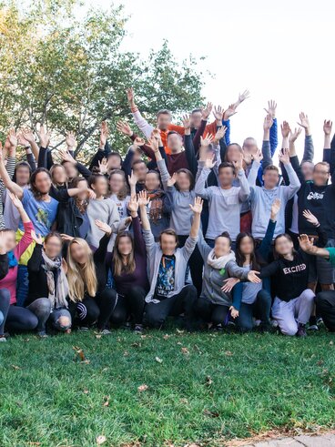Gruppenbild Einführungshütte