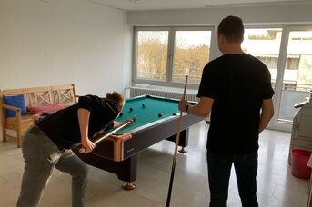 Gruppenbild Billiard